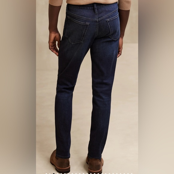 Banana Republic Men's Slim Fit Jeans - Size W36L34 - Picture 3 of 9